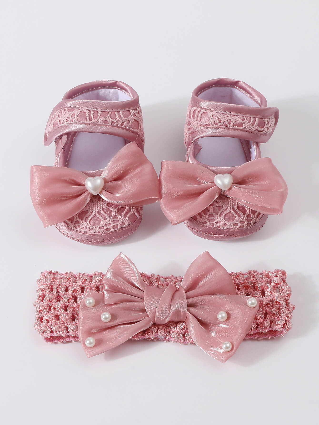 BABY SHOES  WITH HEAD BAND P22