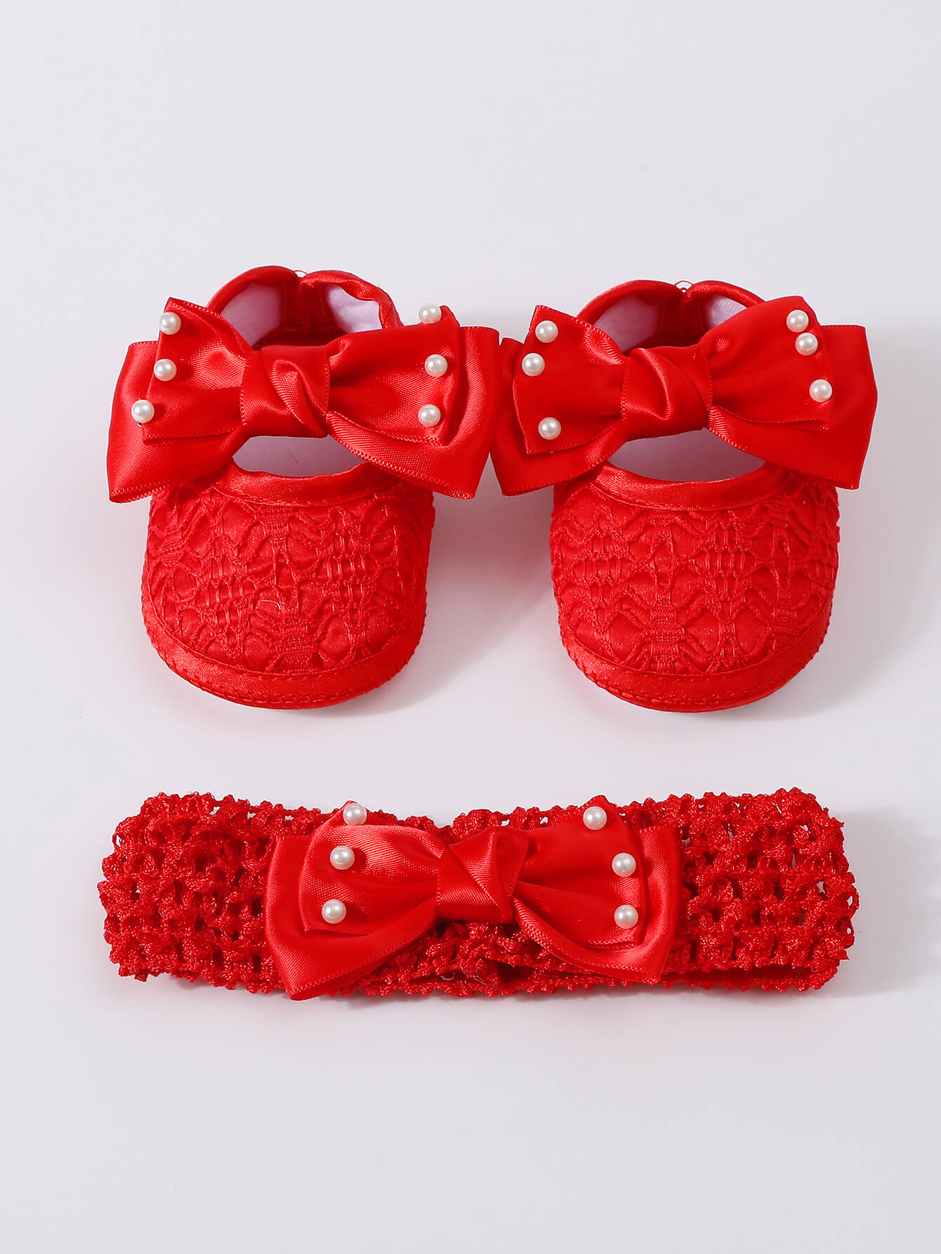 BABY SHOES WITH HEAD BAND P27