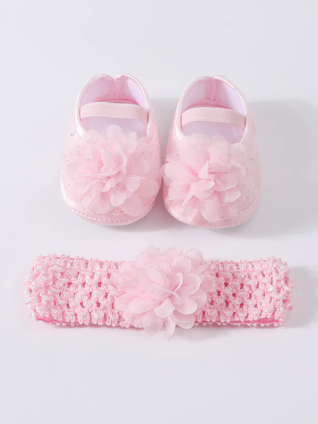 BABY SHOES WITH HEAD BAND P28
